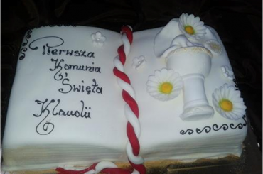 http://www.cakestudio.pl „CAKE STUDIO” przygotuje tort na komunię Twojego Dziecka. Sprawdź szczegóły na stronie http://www.cakestudio.pl lub profilu http://www.facebook/cakestudiowarszawa #tort #ciasta #TortKomunijny #TortNaKomunię