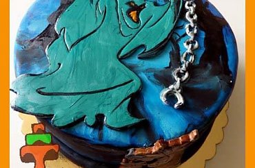 Tort z potworem ze Scooby'ego Doo #duchy #potwory #ScoobyDoo #tort #TortDlaChłopca #TortyKrakó #TortyWalentynki