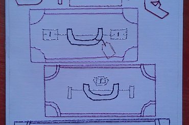 Obrazki z szycia wzięte - haft matematyczny #ObrazkiZSzyciaWzięte #HaftMatematyczny #podróże #walizki #buty
