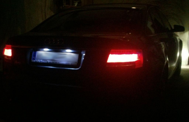 audi a6 c6 4f oświetlenie tablicy led ori. audi