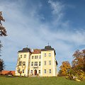 Pałac Łomnica w jesiennych kolorach :)