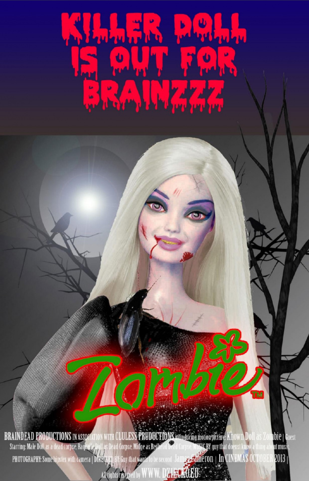 Barbie Zombie #zombie #barbie