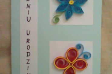 24. 10x15 #KartkiOkolicznościowe #quilling #RęcznieRobione #zaproszenia