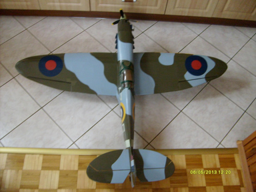 Galeria zdjęć modelu samolotu Spitfire