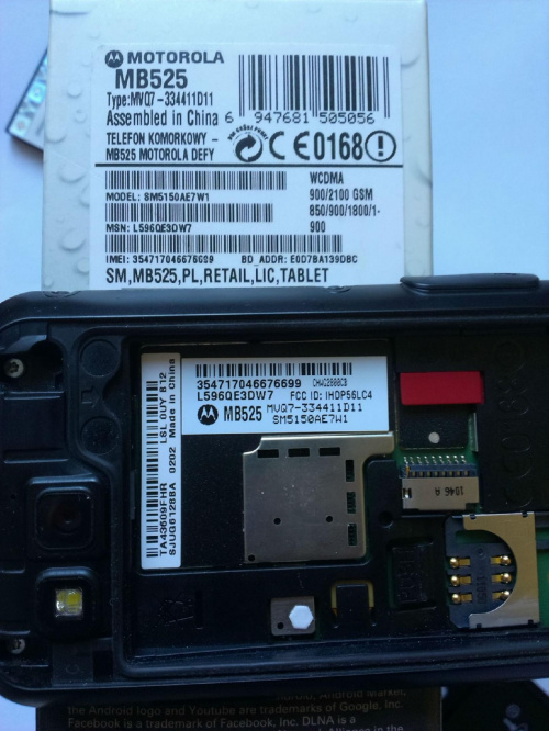 motorola defy