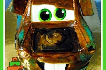 Tort Złomek. Auta #Auta #autko #DlaChłopca #TortSamochód #TortZłomek #urodziny #Zygzak