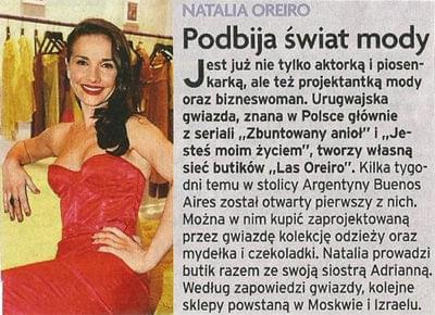 Świat Seriali #NataliaOreiro