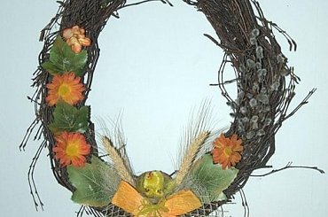 Wianek Wielkanocny #OzdobyŚwiąteczne #wianki