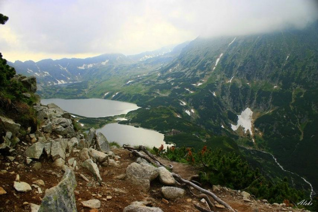 widok na Dolinę 5 Stawów Polskich #góry #krajobraz #tatry