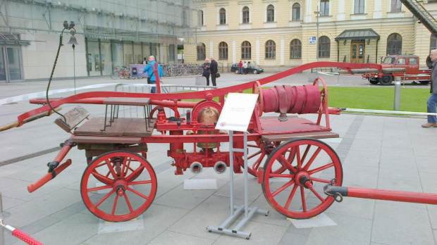 Straż pożarna wczoraj i dziś Galeria Krkowska Kraków 2014 05 09 #Chrzanów #Kraków #małpolskie