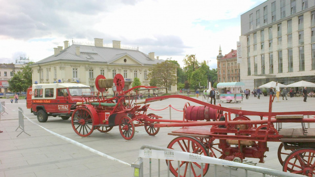 Straż pożarna wczoraj i dziś Galeria Krkowska Kraków 2014 05 09 #Chrzanów #Kraków #małpolskie